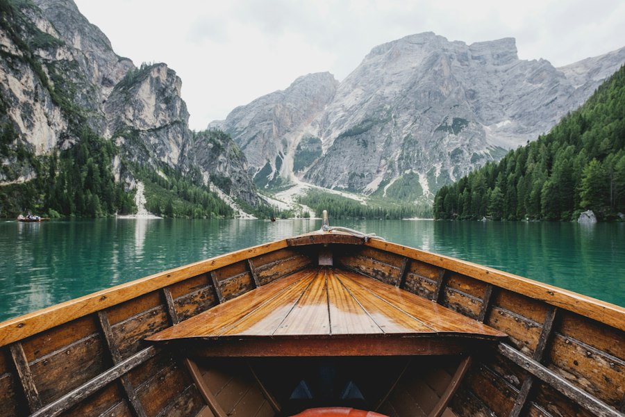Norway fjords canoe